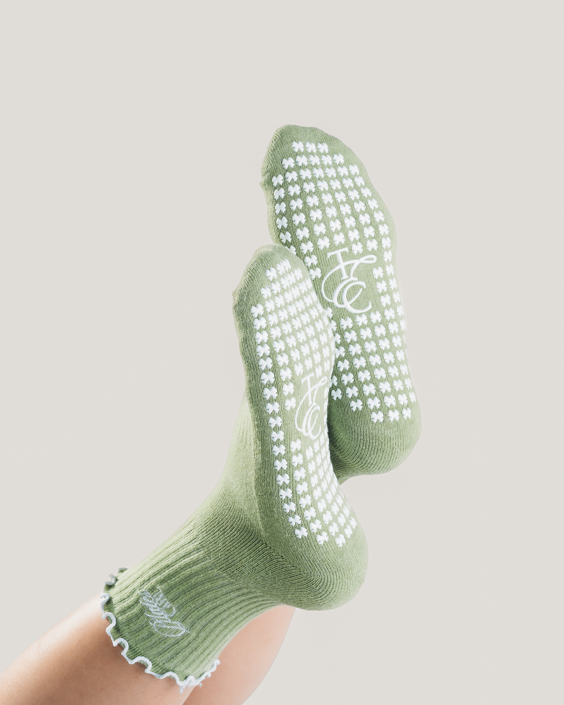 Grip Socks - Faded Sage