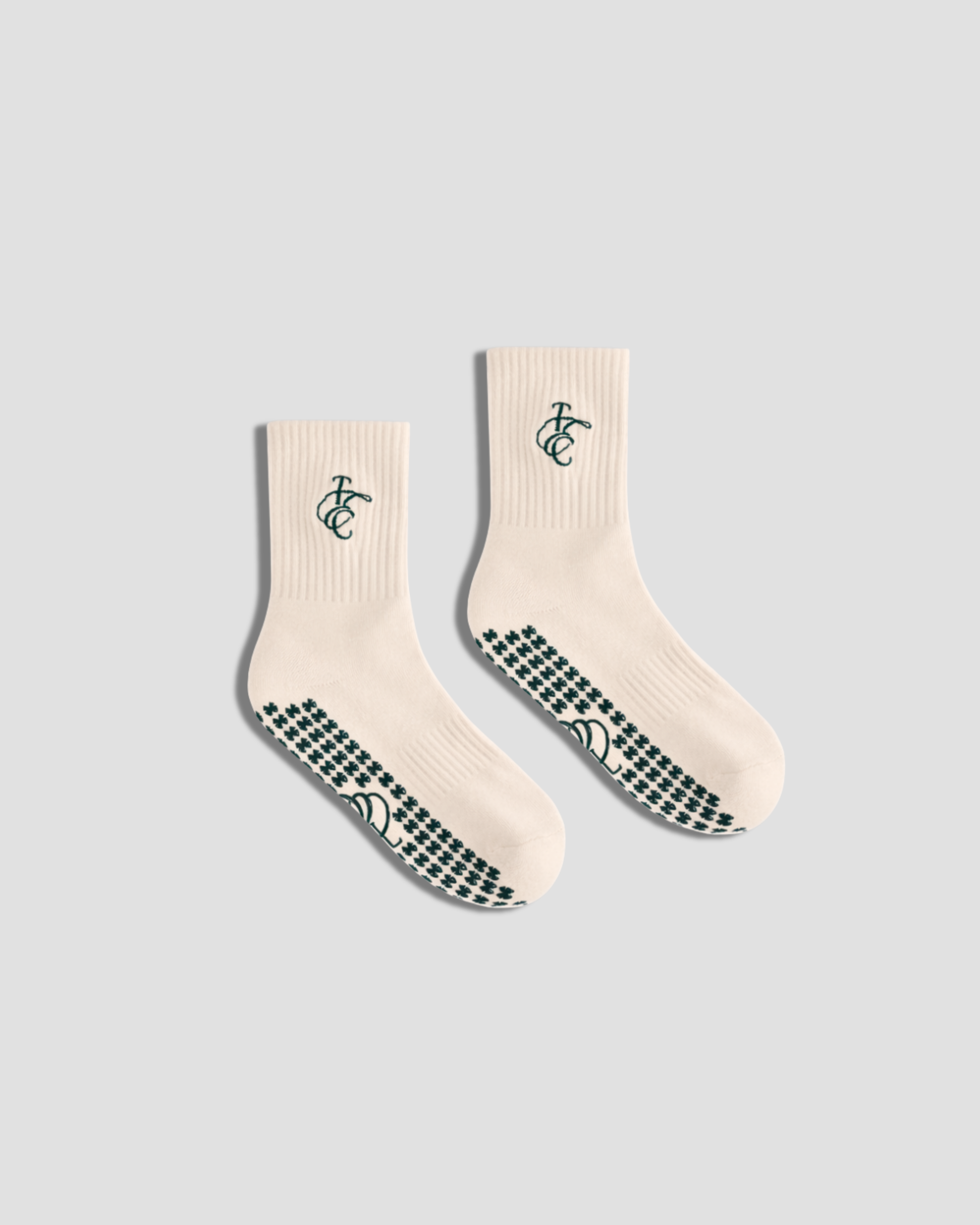 Grip Socks - Whispered Lace