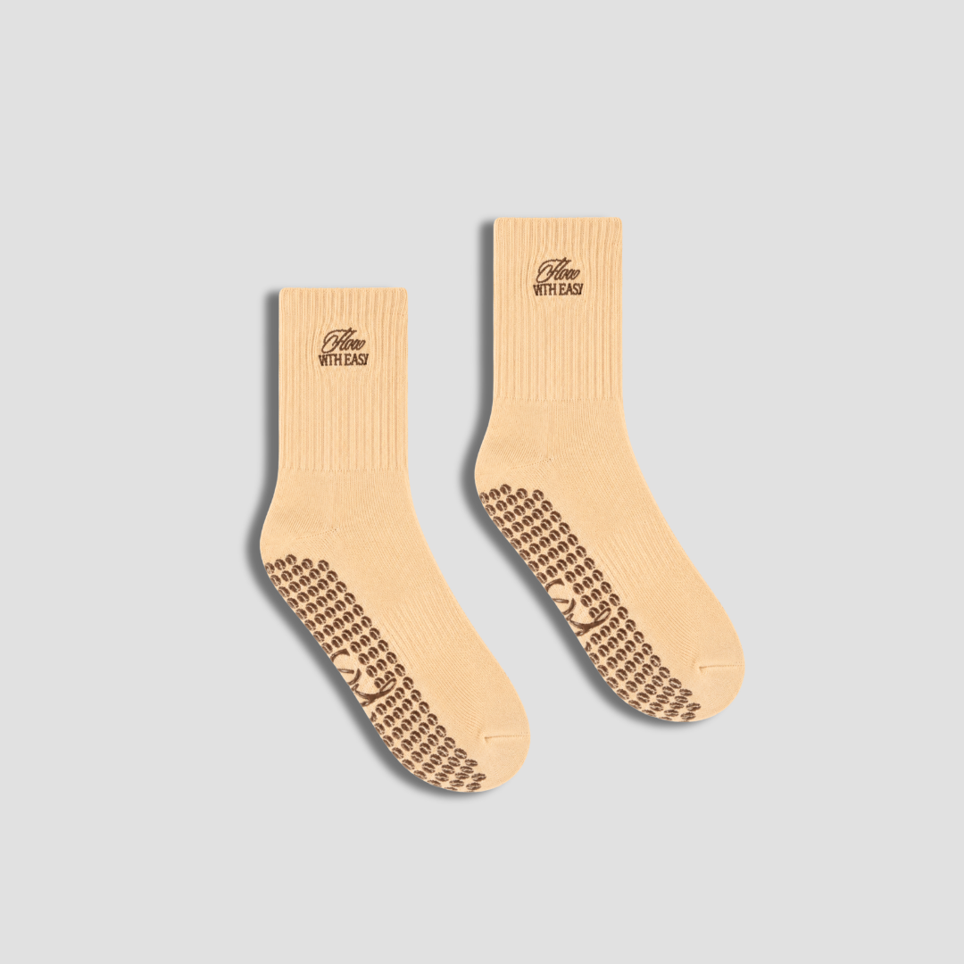 Grip Socks - Creamy Latte