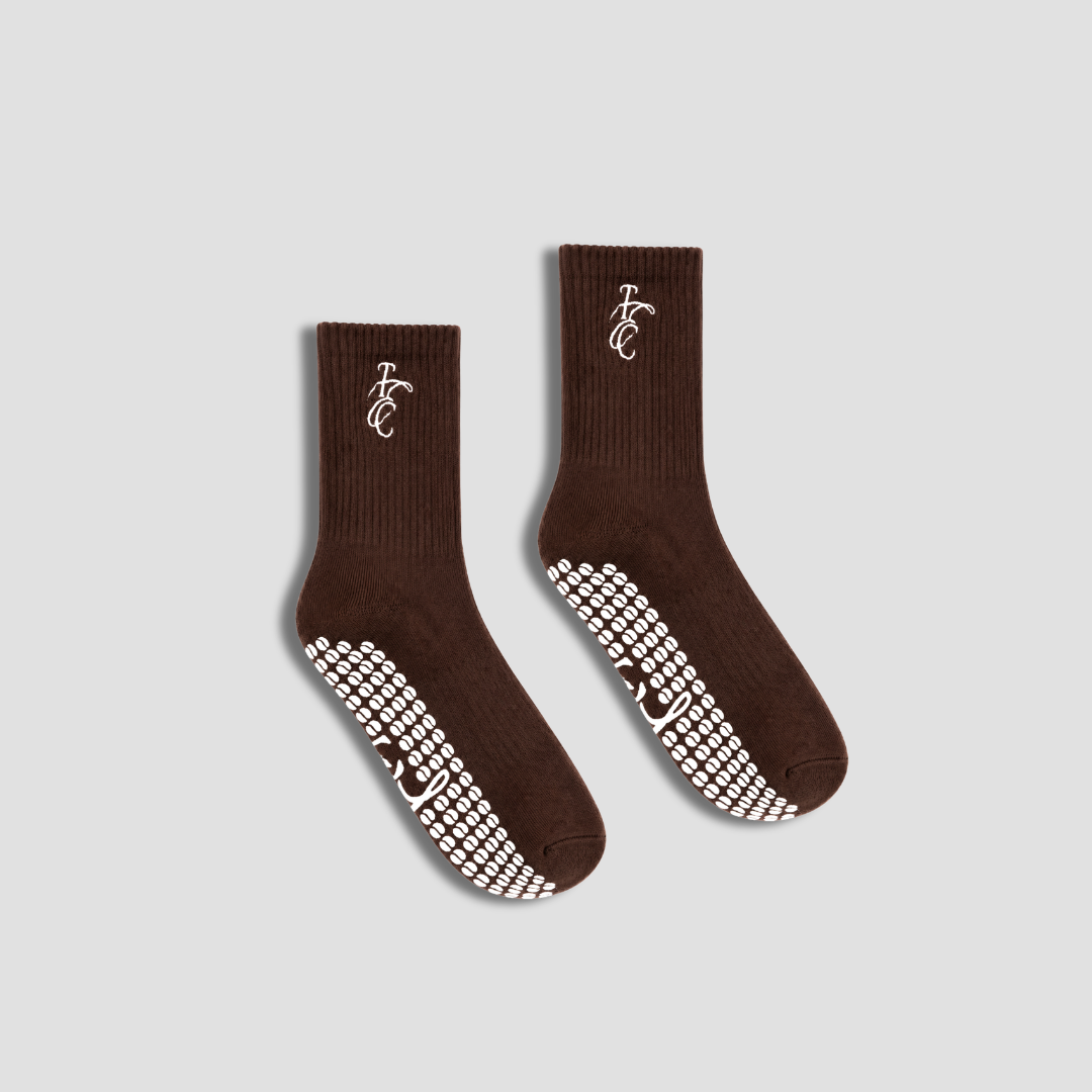 Grip Socks - Espresso Shot