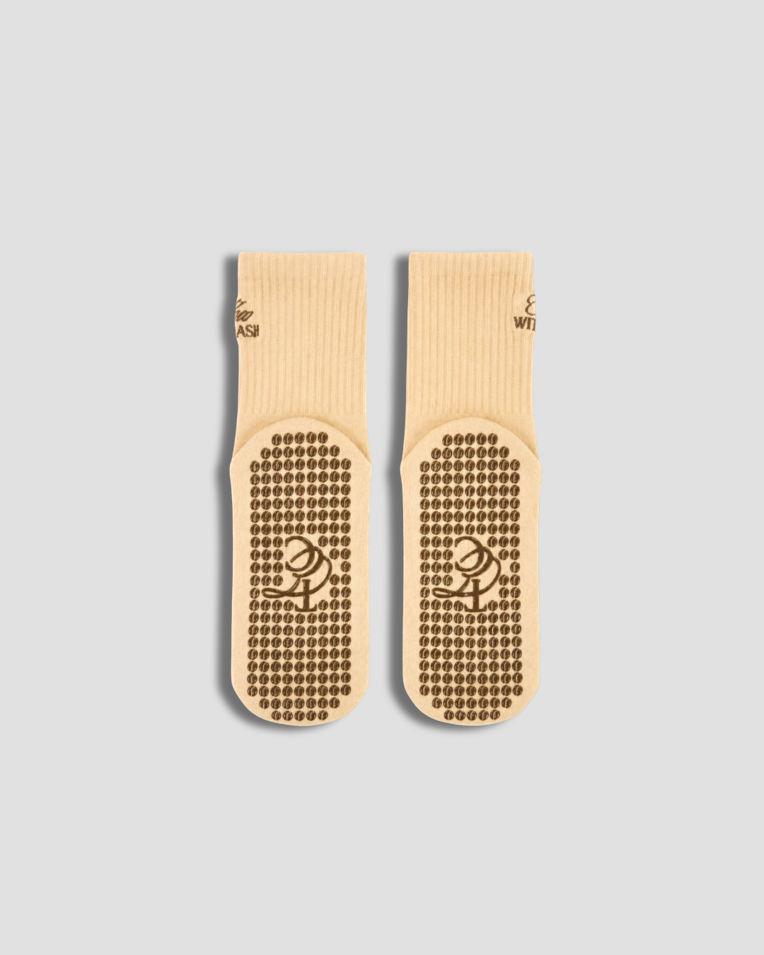 Grip Socks - Creamy Latte