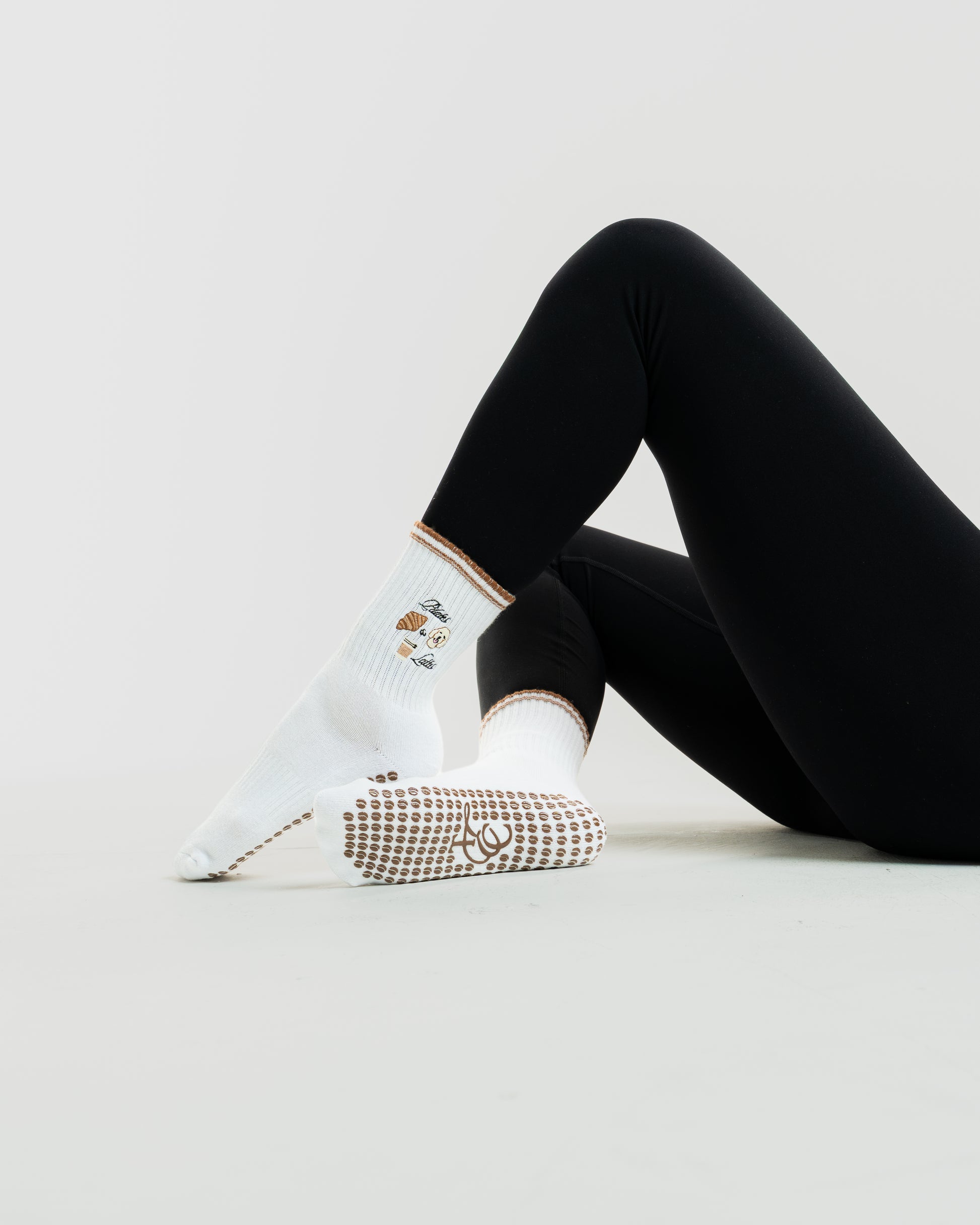 Grip Socks - Oat Milk