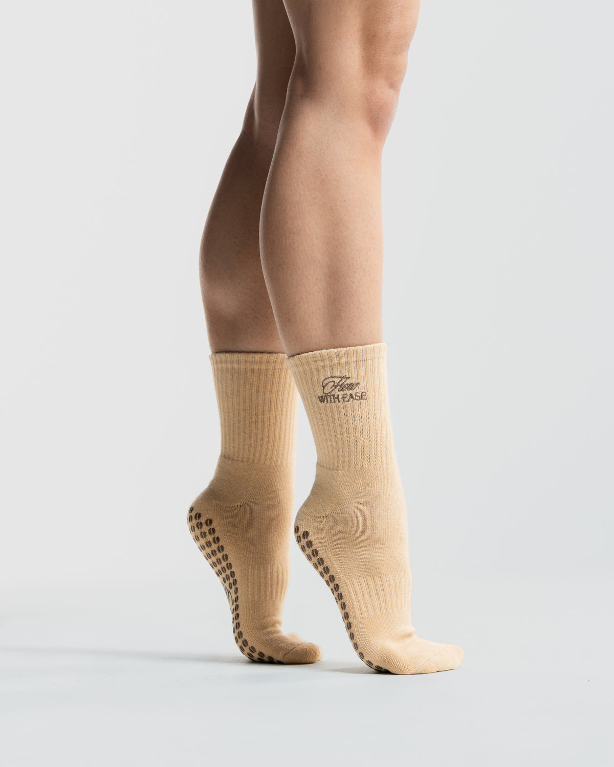 Grip Socks - Creamy Latte
