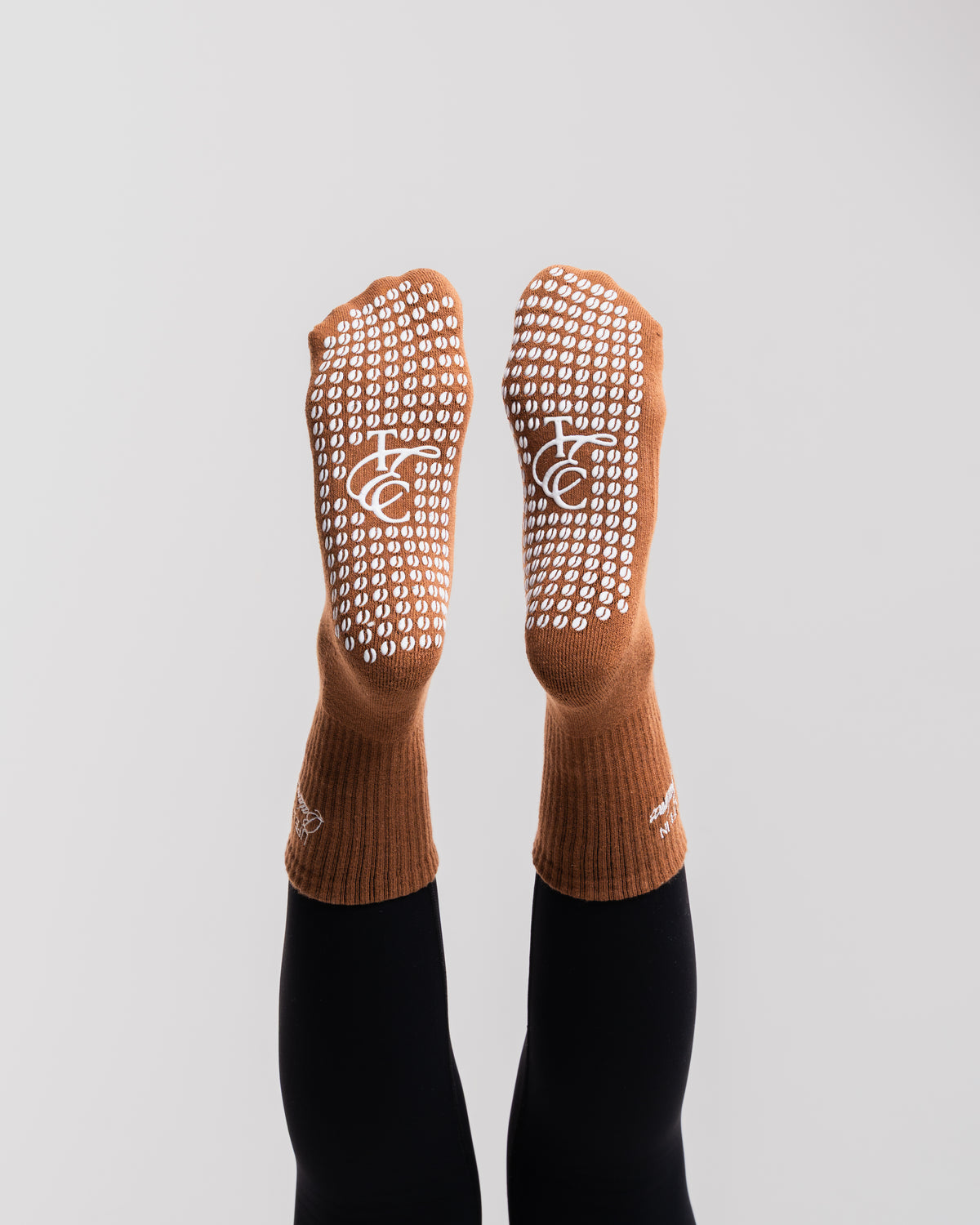 Grip Socks - Mocha Bean