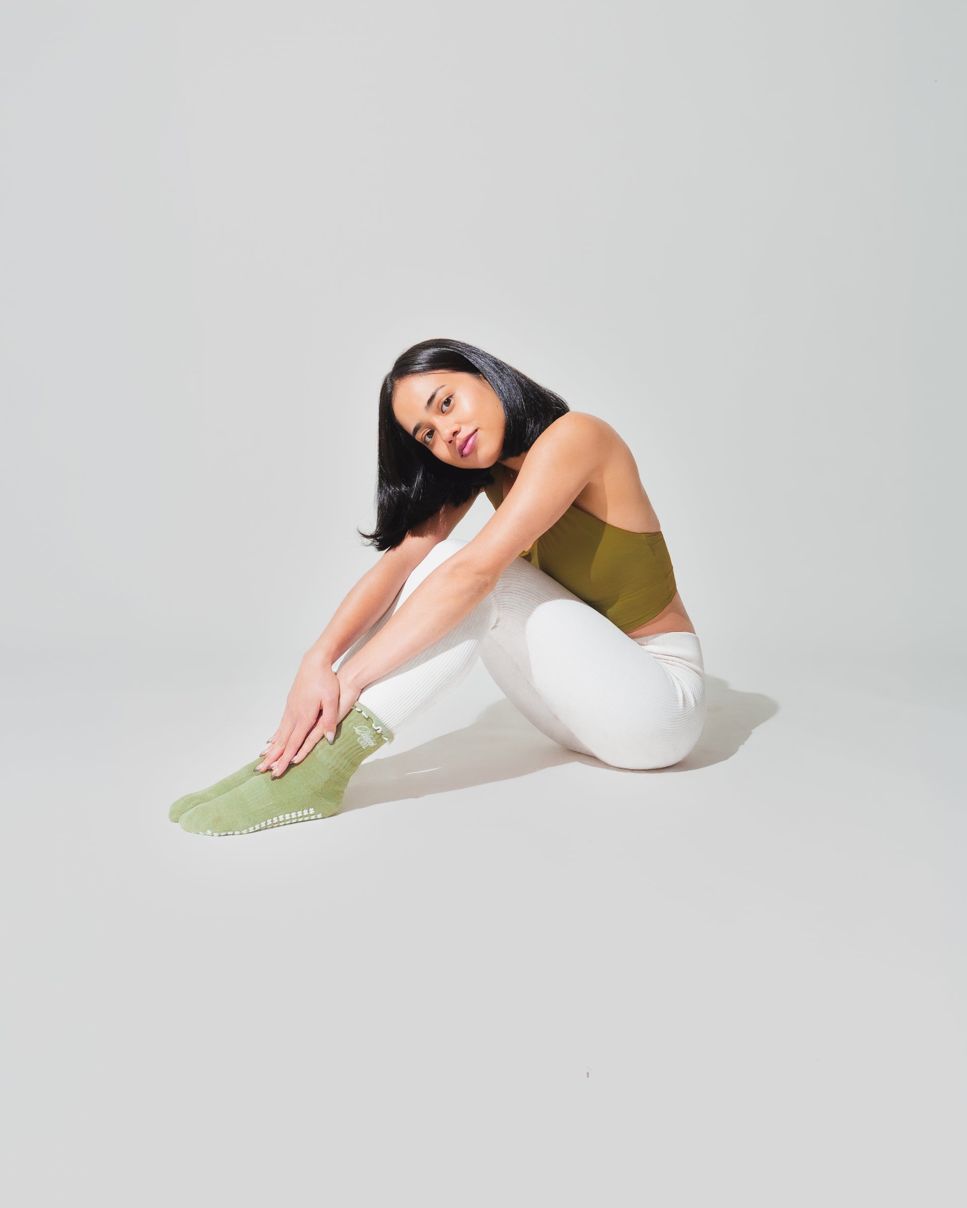 Grip Socks - Faded Sage